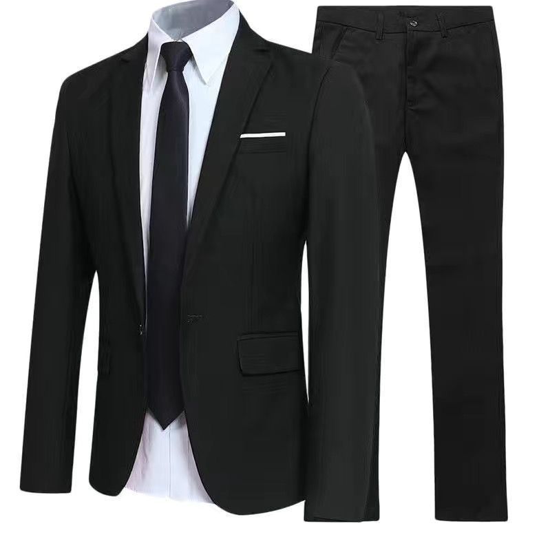 Korean Men Formal Wear - Traje de tres piezas para hombre,