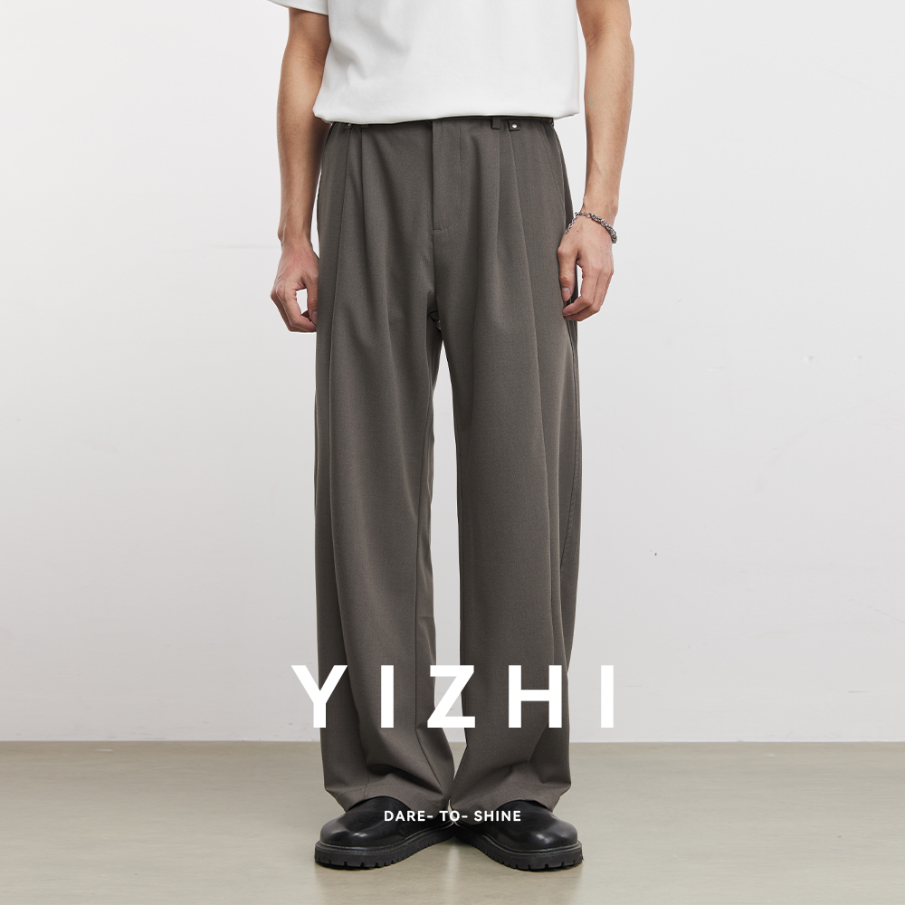 Men'S Formal Wear In Winter - Pantalones Casuales de Tela Tejida de