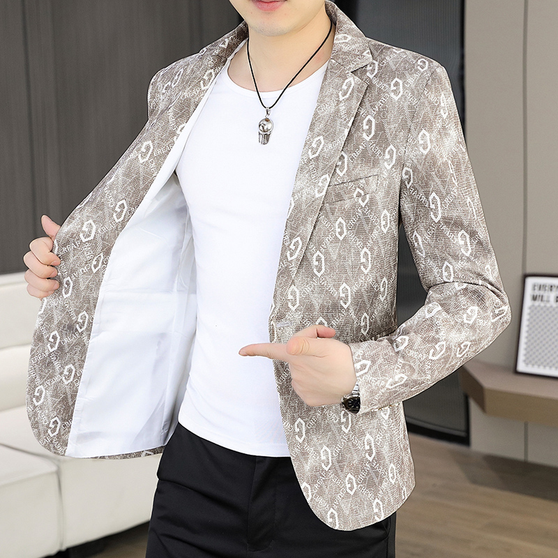 Korean Men Formal Wear - Blazer 2026 Otoño/Invierno para Hombre, Estilo