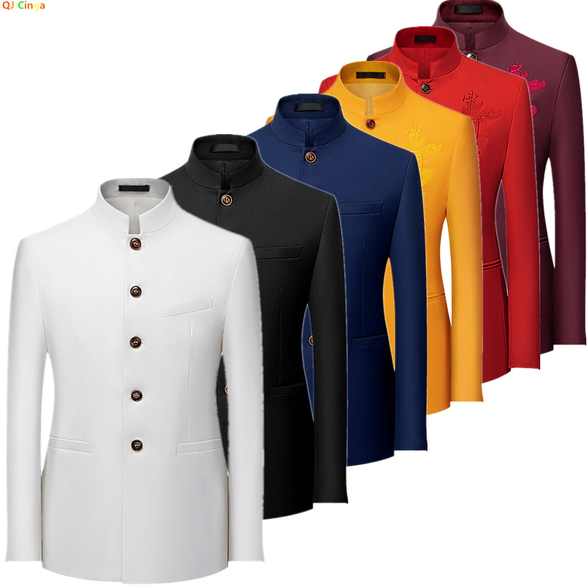 Formal Wear For Men Black Suit - Traje de Chaqueta de Manga Larga