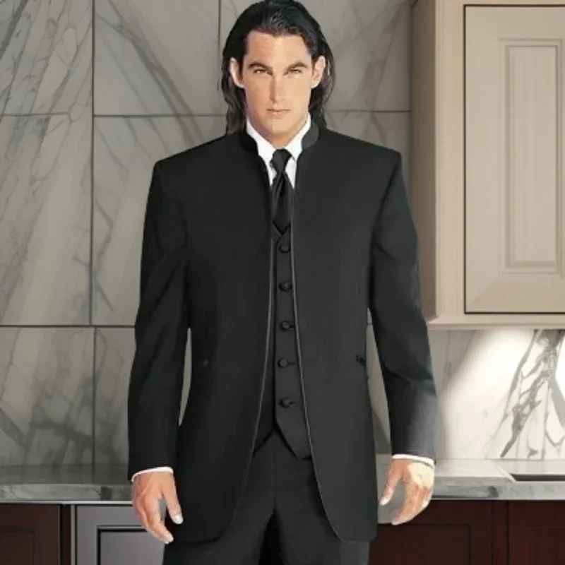 Formal Wear For Men Black Suit - Trajes de boda para hombre con