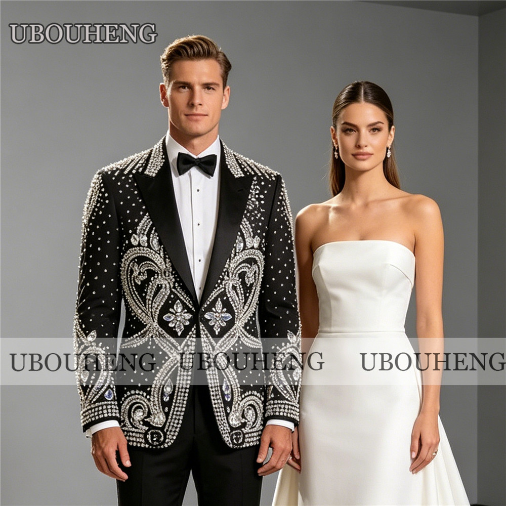 Men'S Formal Dinner Wear - Exquisito Traje de Boda para Hombre,