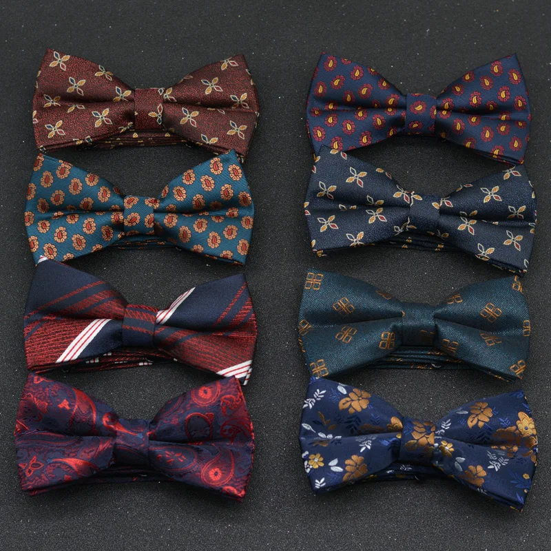 Men Formal Wear Wedding - Pajarita para hombre, doble, para boda,
