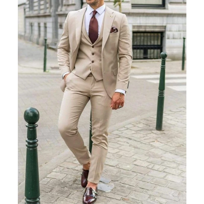 Men'S Formal Dinner Wear - Trajes de hombre con solapa de