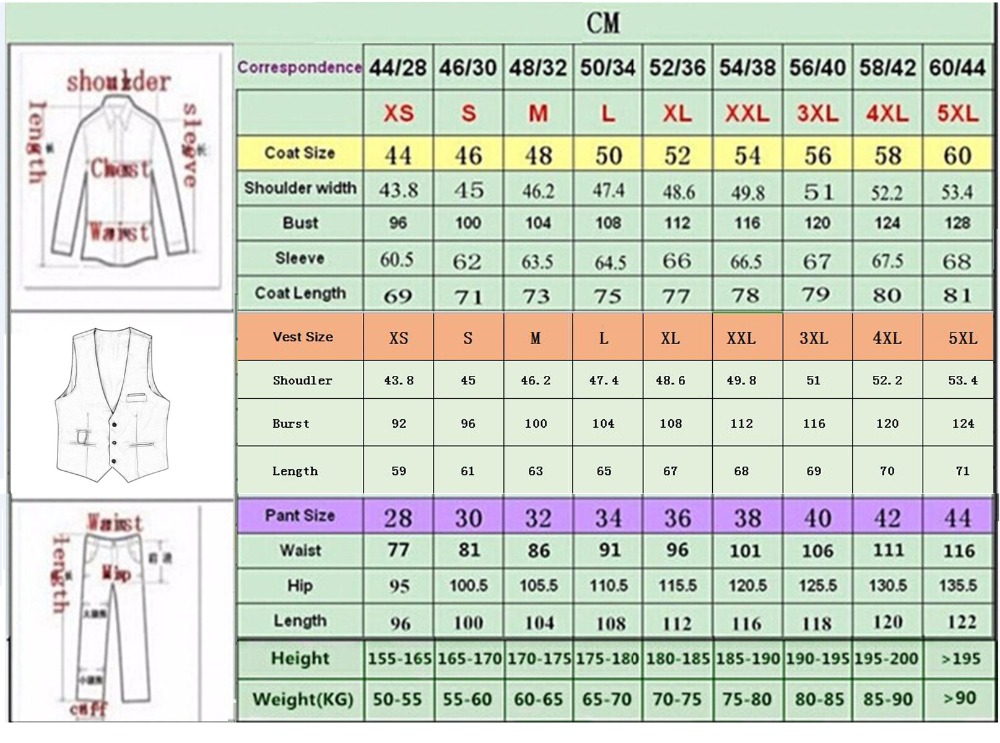 Conjunto de Traje Casual de 2  - Men Formal Wear Wedding reseña y precio