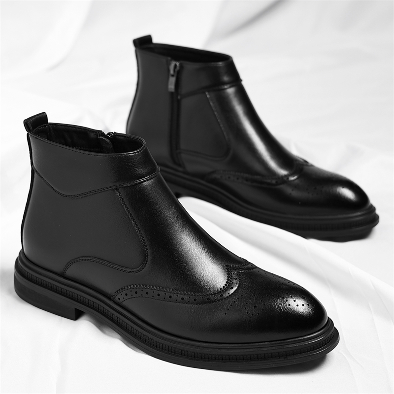 Otoño Invierno suela gruesa ho - Men'S Formal Wear In Winter reseña y precio