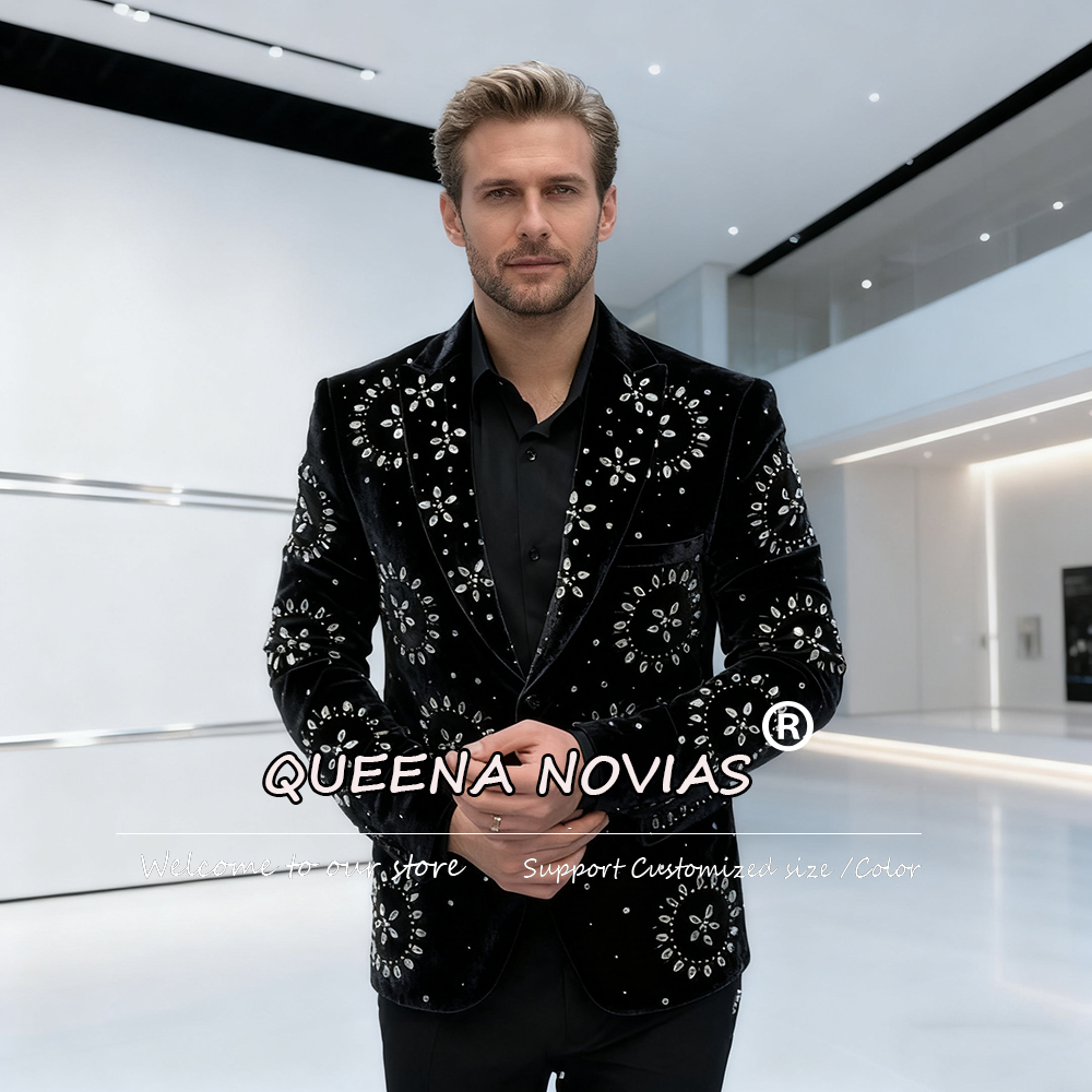 Trajes de lujo con piedras de  - Men'S Formal Dinner Wear reseña y precio