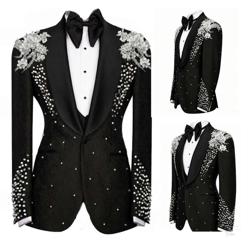 Traje de cristales brillantes  - Men'S Formal Dinner Wear reseña y precio