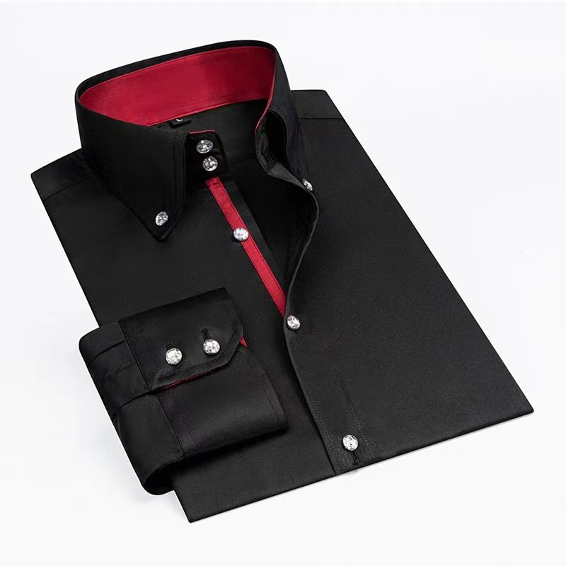 Camisa de vestir de diseñador  - Korean Men Formal Wear reseña y precio