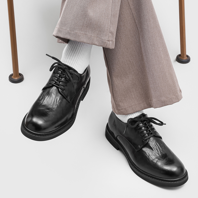Zapatos Derby de Hombre con Pl - Formal Wear Men H&M reseña y precio