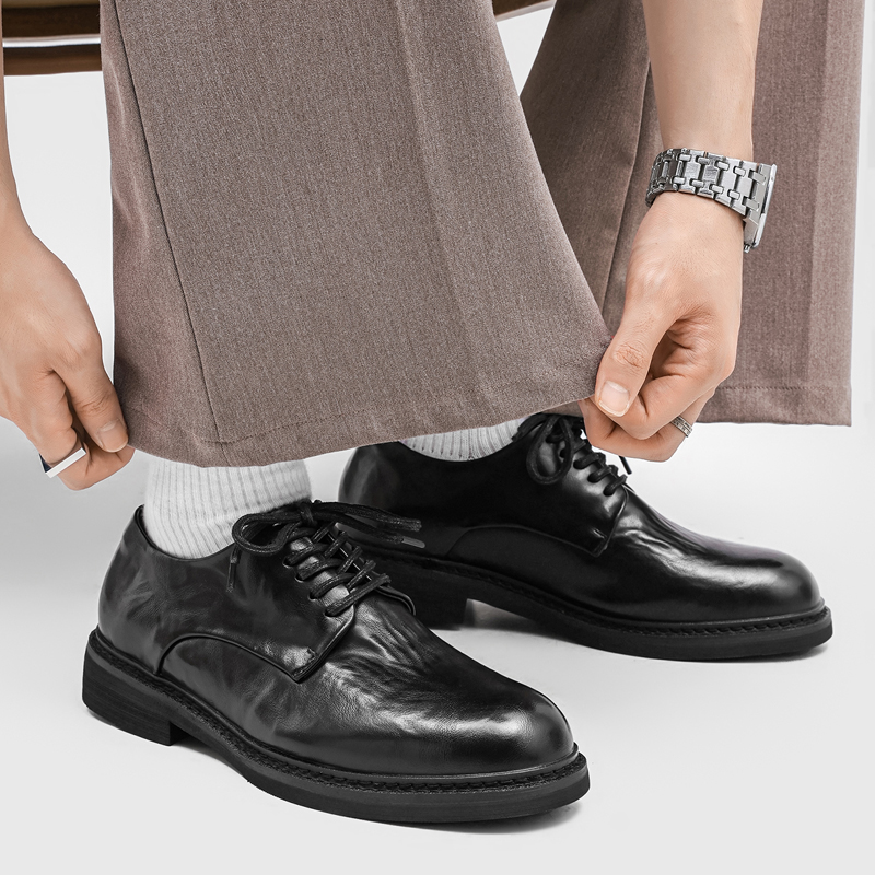 Zapatos Derby de Hombre con Pl - Formal Wear Men H&M reseña y precio