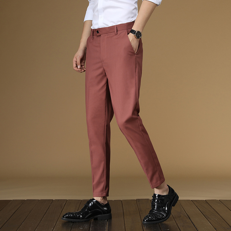 Pantalones de traje de verano  - Formal Wear For Men Black Suit reseña y precio