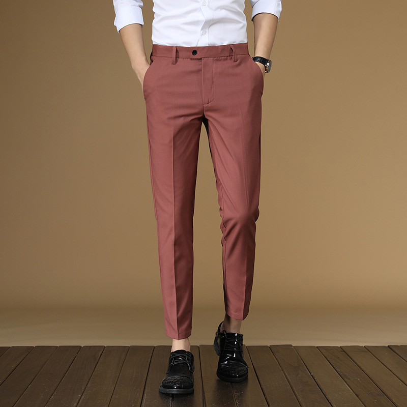 Pantalones de traje de verano  - Formal Wear For Men Black Suit reseña y precio