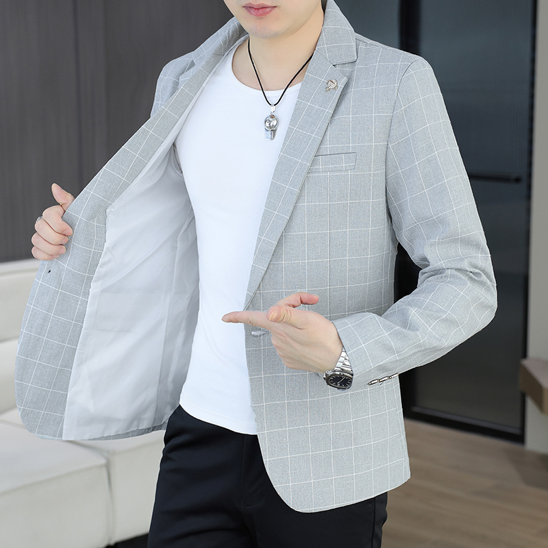 Blazer al aire libre para homb - Korean Men Formal Wear reseña y precio