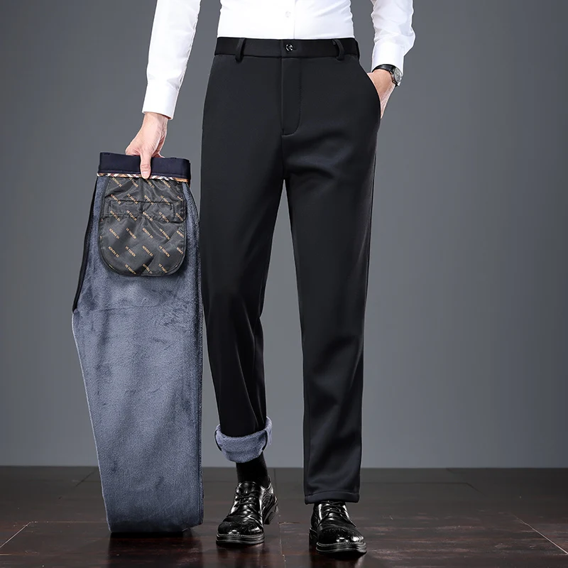 Pantalones de Vestir Térmicos  - Men'S Formal Wear In Winter reseña y precio