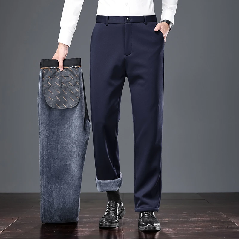 Pantalones de Vestir Térmicos  - Men'S Formal Wear In Winter reseña y precio