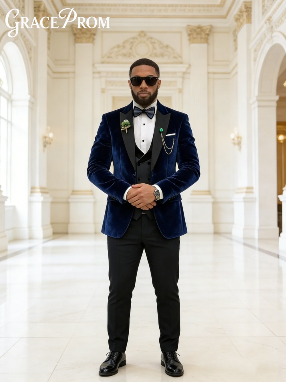Conjunto de Traje de Terciopel - Men'S Formal Wear In Winter reseña y precio
