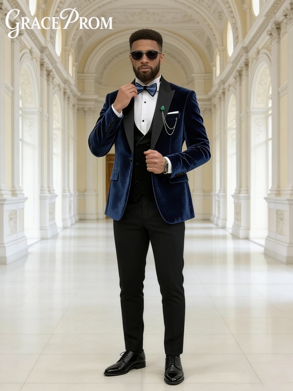 Conjunto de Traje de Terciopel - Men'S Formal Wear In Winter reseña y precio