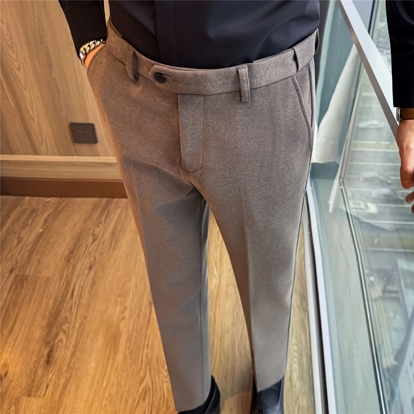 Pantalones de Vestir Rectos pa - Men'S Formal Wear In Winter reseña y precio