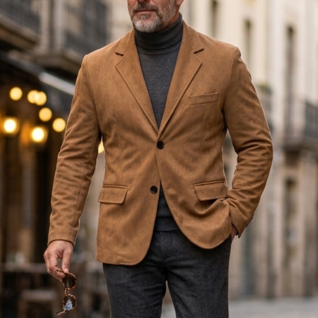 Chaqueta Blazer de Gamuza Vint - Men'S Formal Wear In Winter reseña y precio