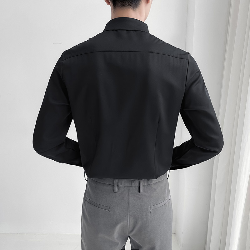 Camisa de lujo para fiesta de  - Korean Men Formal Wear reseña y precio