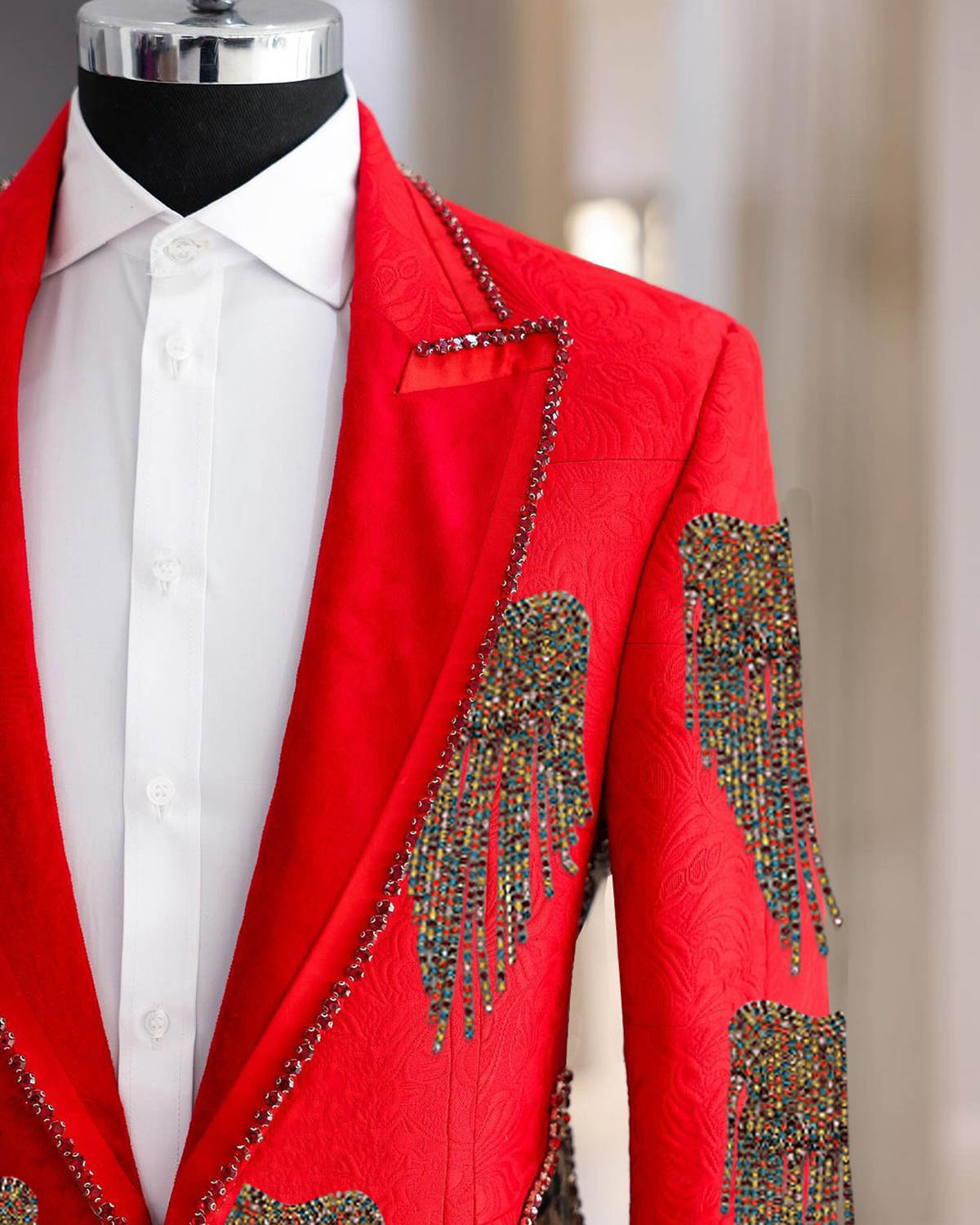 Traje de boda a la moda para h - Formal Wear For Men Black Suit reseña y precio