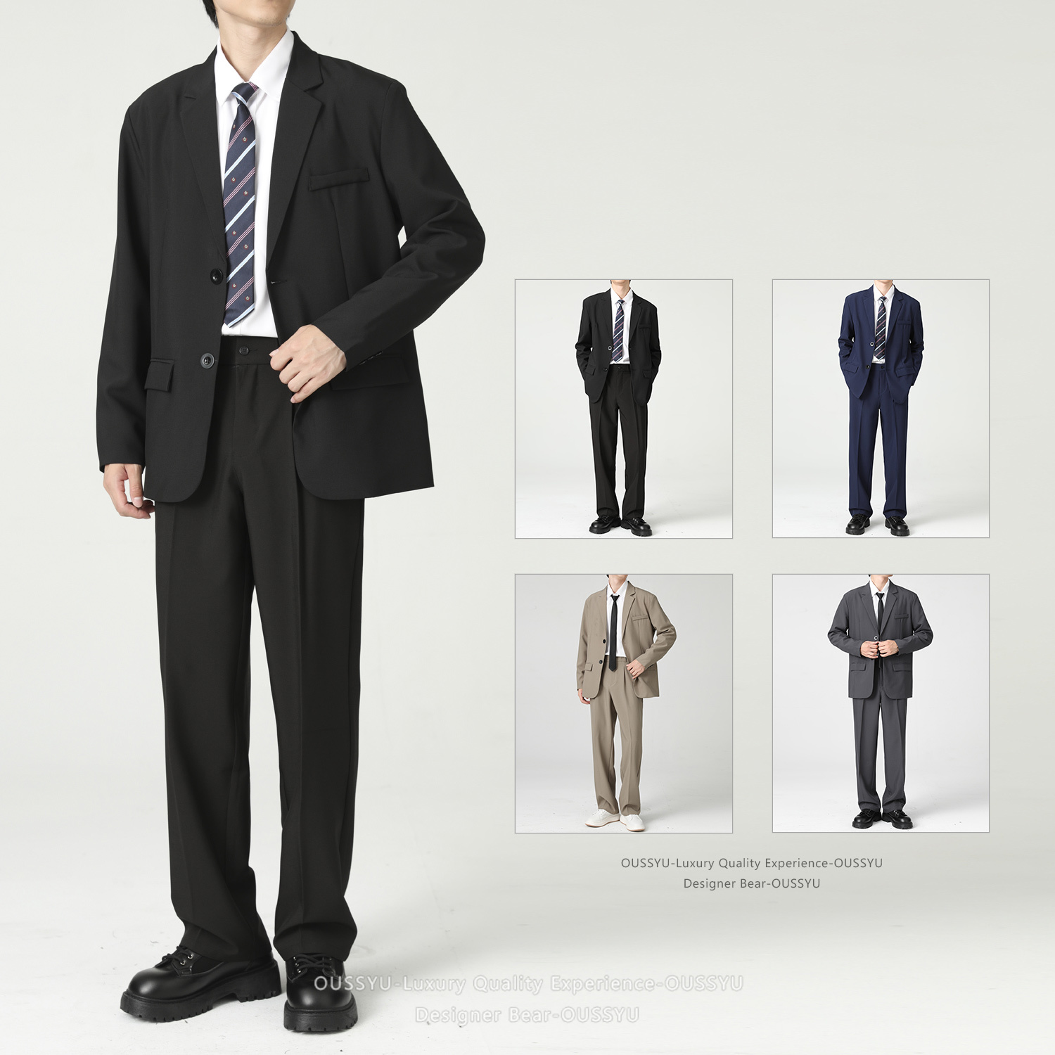 Conjunto de 2 Piezas de Alta C - Korean Men Formal Wear reseña y precio