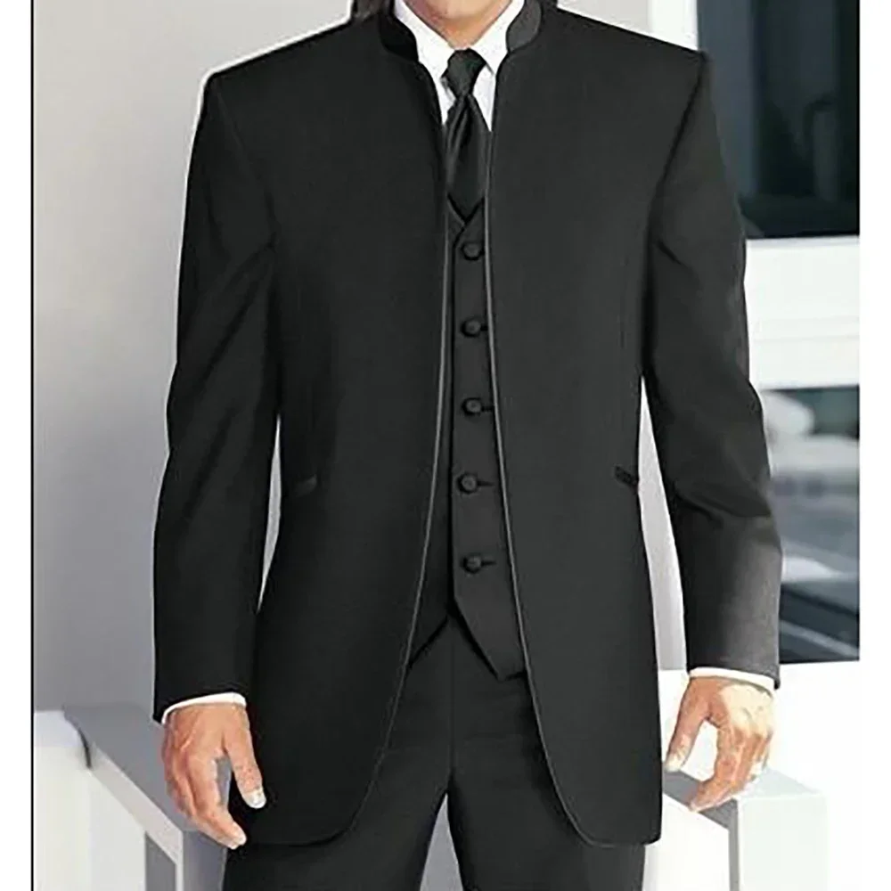 Trajes de boda para hombre con - Formal Wear For Men Black Suit reseña y precio