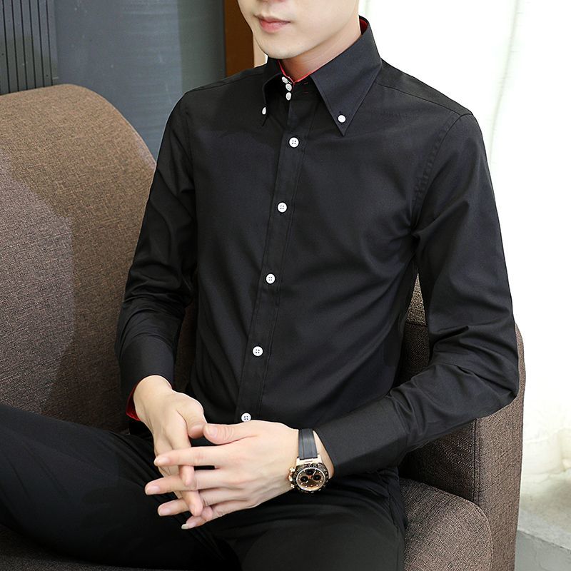Camisa ejecutiva para hombre d - Korean Men Formal Wear reseña y precio