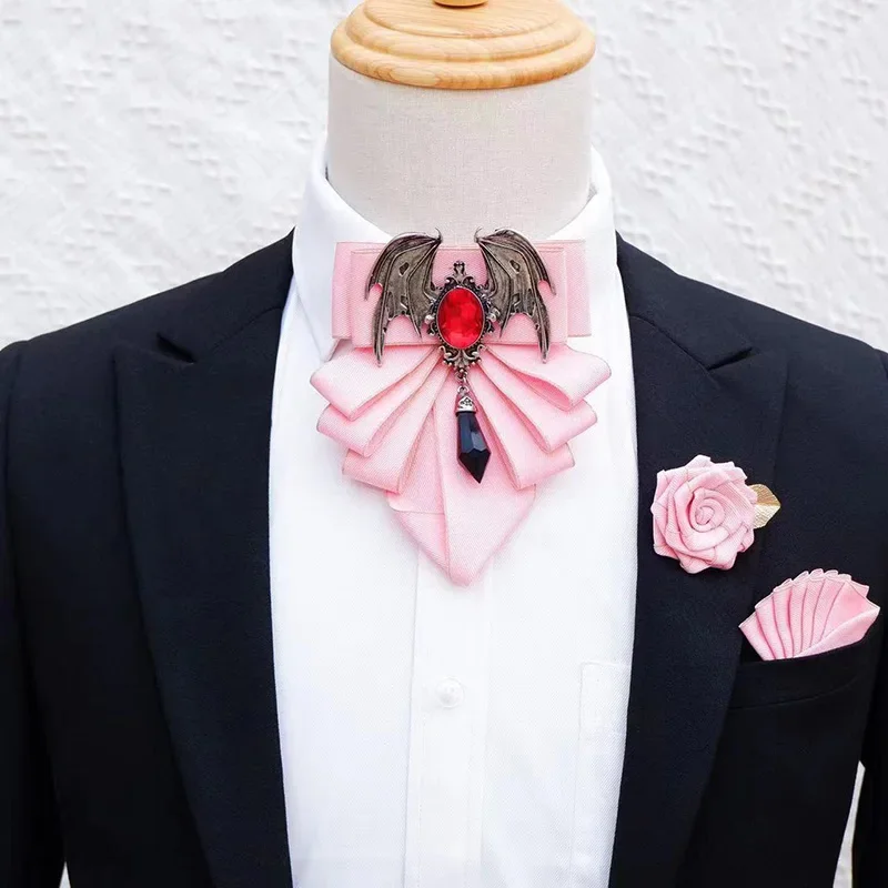 Conjunto de broche de pajarita - Korean Men Formal Wear reseña y precio