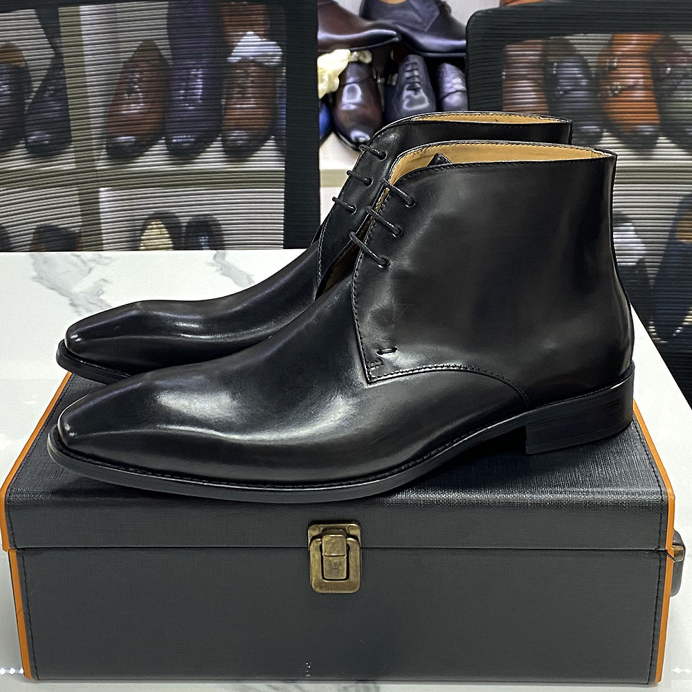 Nuevos zapatos informales hech - Korean Men Formal Wear reseña y precio