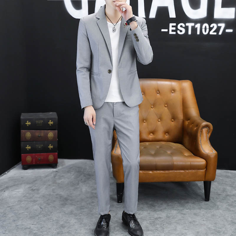Chaqueta Entallada de Estilo C - Korean Men Formal Wear reseña y precio