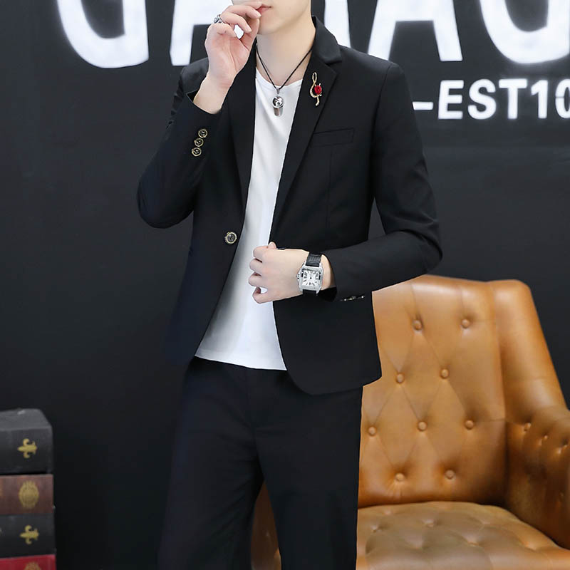 Chaqueta Entallada de Estilo C - Korean Men Formal Wear reseña y precio